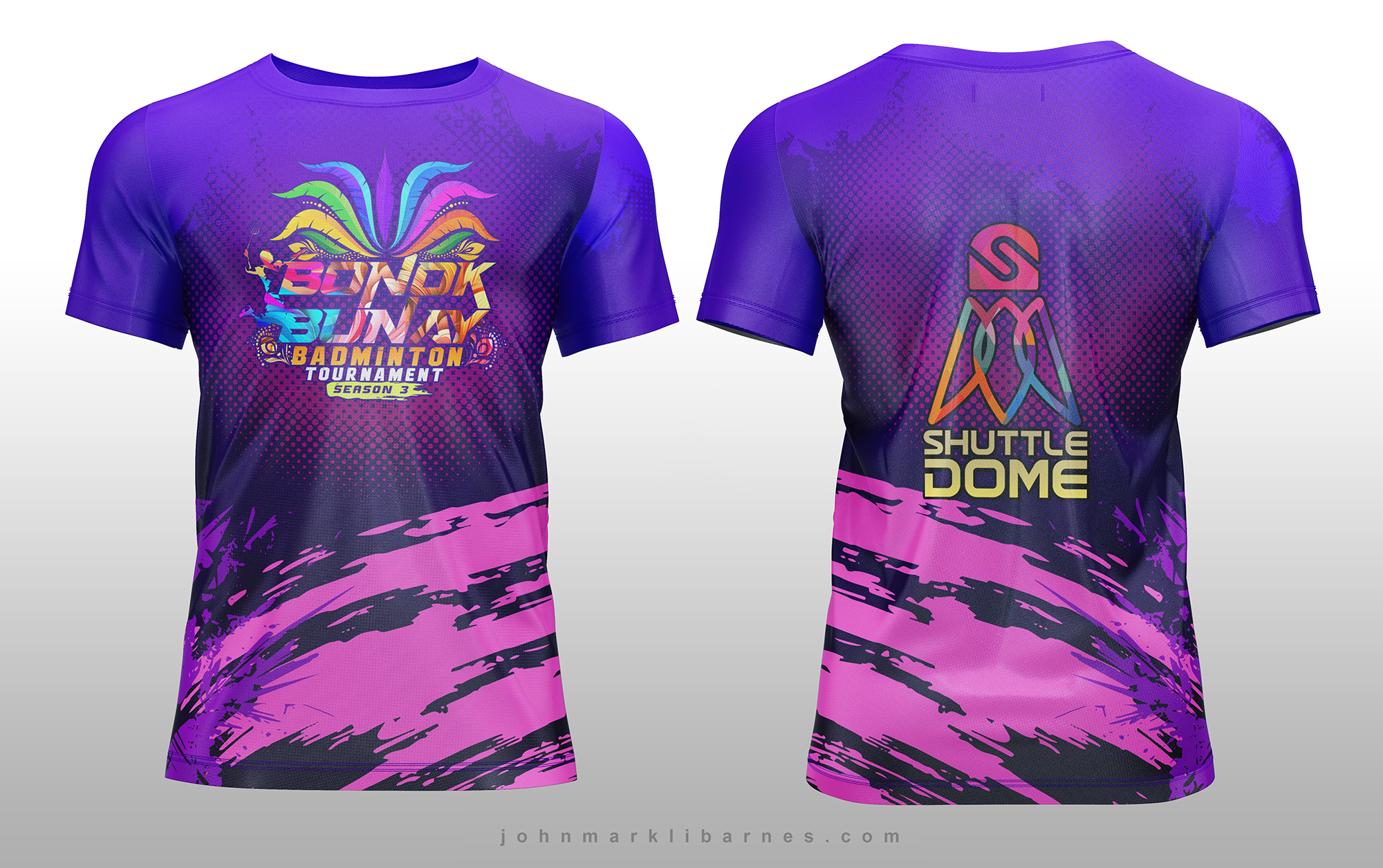 shuttledome bonok bunay badminton jersey